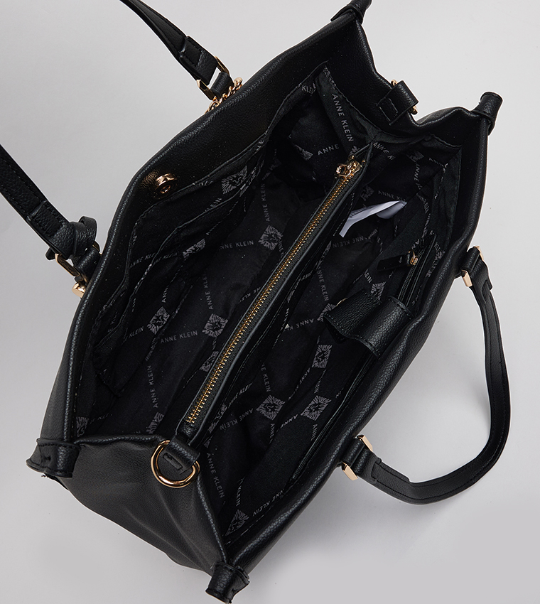 Textured Tote Bag Set