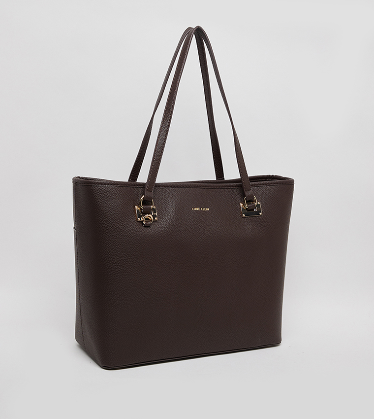 Textured Tote Bag Set