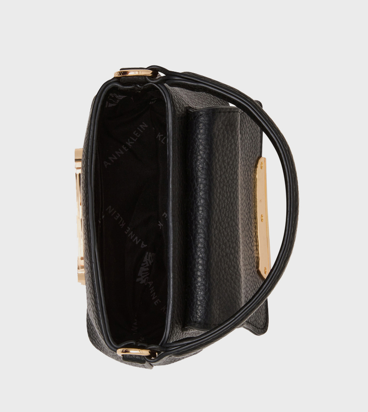 Textured Top Handle Bag