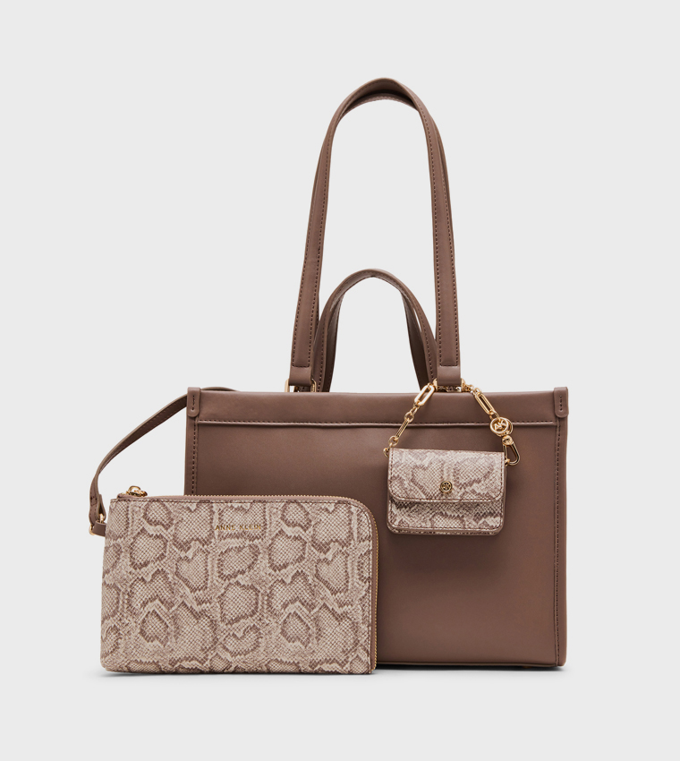 Anne Klein  Shoulder Bags - Brown Shoulder bags