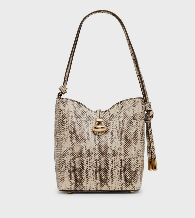 Snakeskin Shoulder Bag