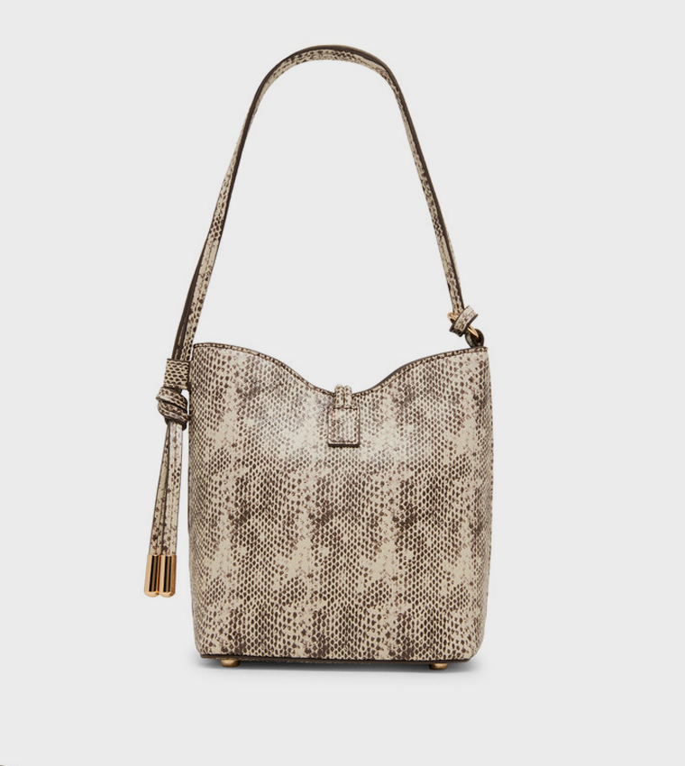 Snakeskin Shoulder Bag