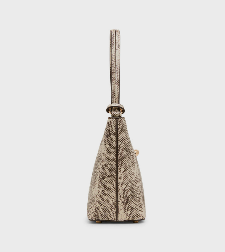 Snakeskin Shoulder Bag