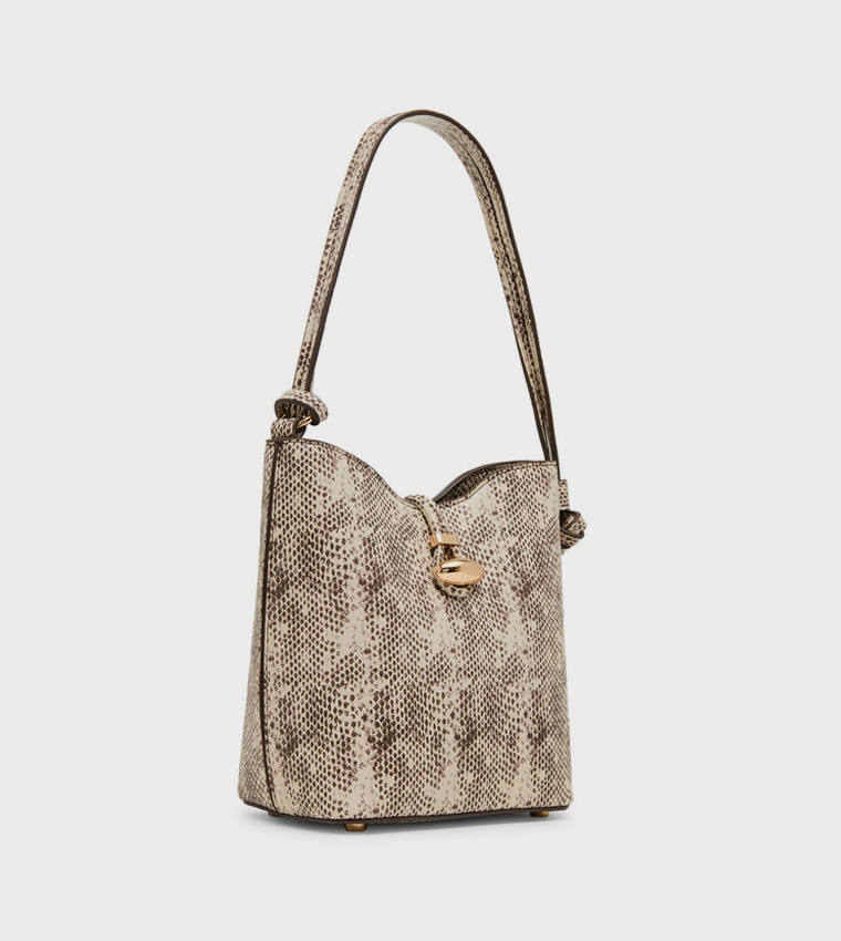 Snakeskin Shoulder Bag