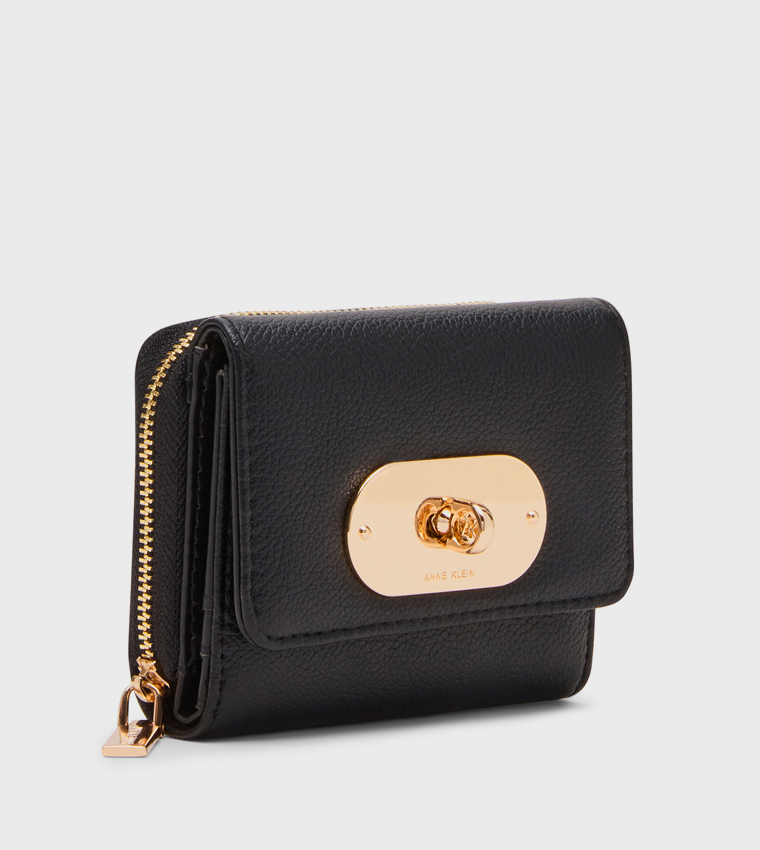 Textured Tri-Fold Wallet