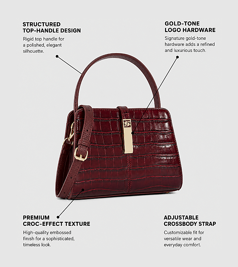 DIDDYDAINTREE Textured Shoulder Bag