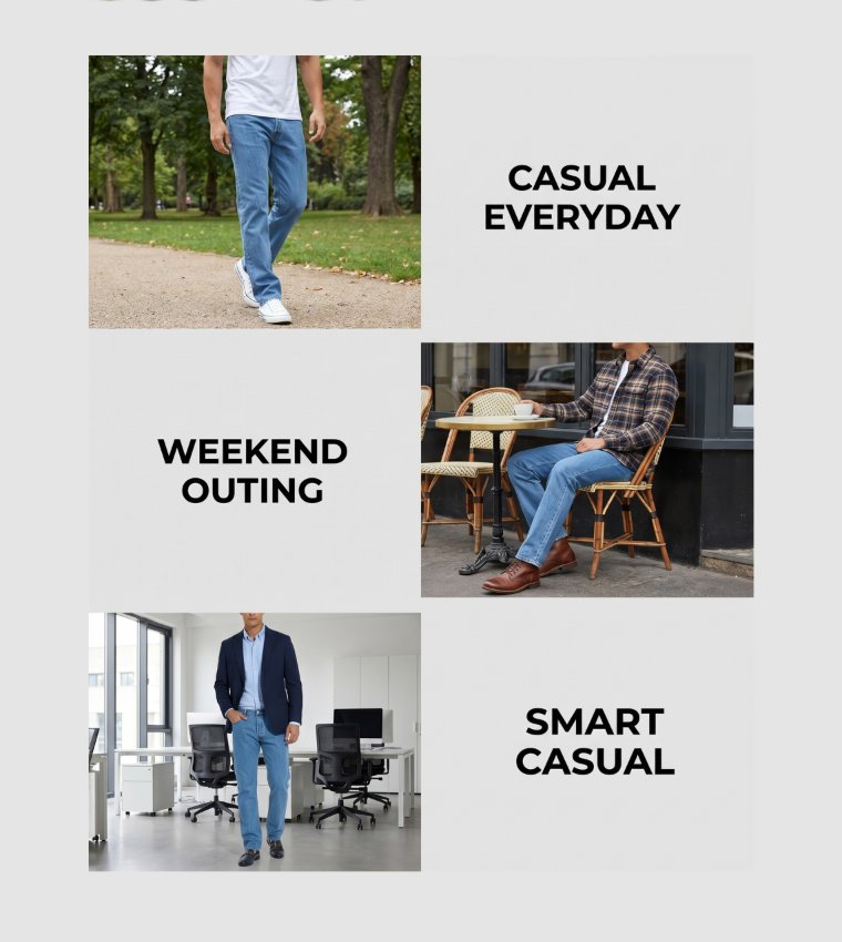 Regular Straight Fit Jeans
