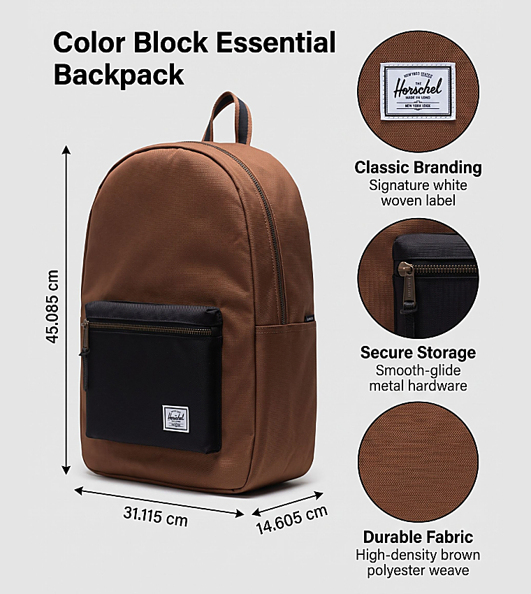 Herschel  Backpacks - Brown Backpack