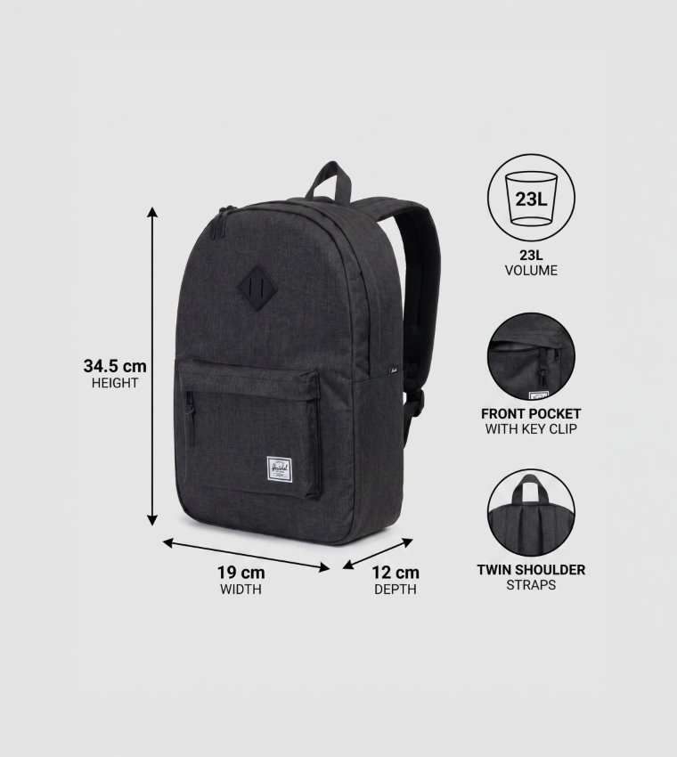 Herschel  Backpacks - Black Backpacks
