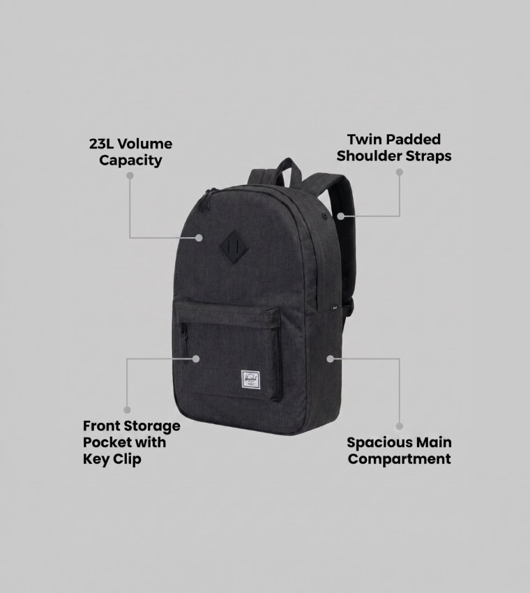 Herschel  Backpacks - Black Backpacks