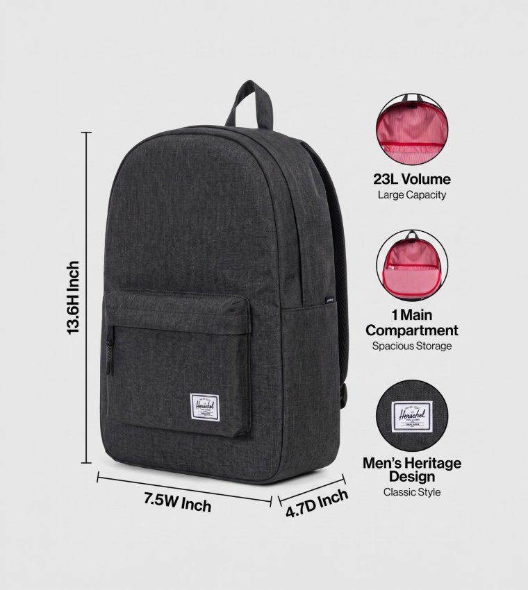 Zippered Heritage Backpack