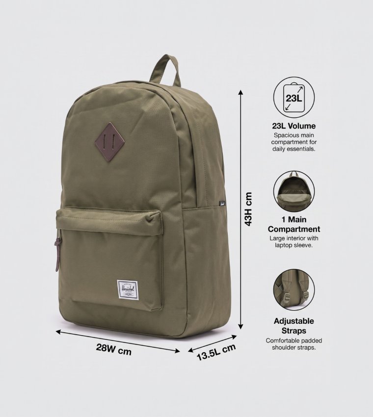 Herschel  Backpacks - Green Backpacks