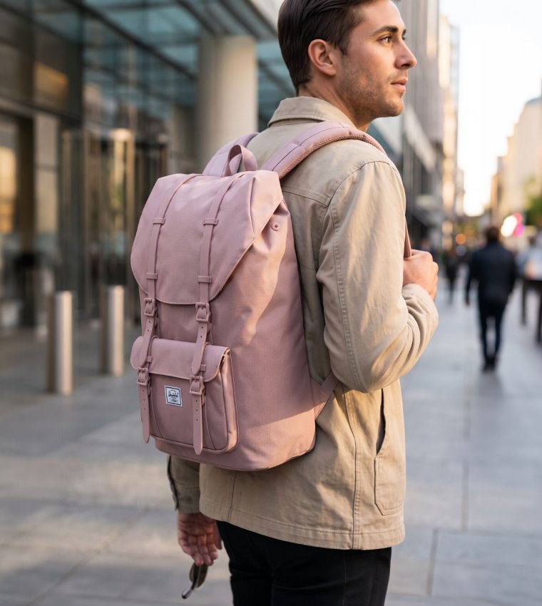 Lil Amer Textured Backpack