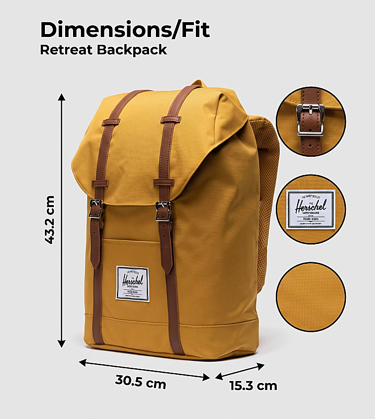 Herschel  Backpacks - Yellow Backpacks