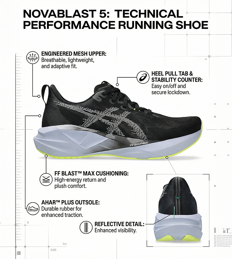 NOVABLAST 5 Running Shoes