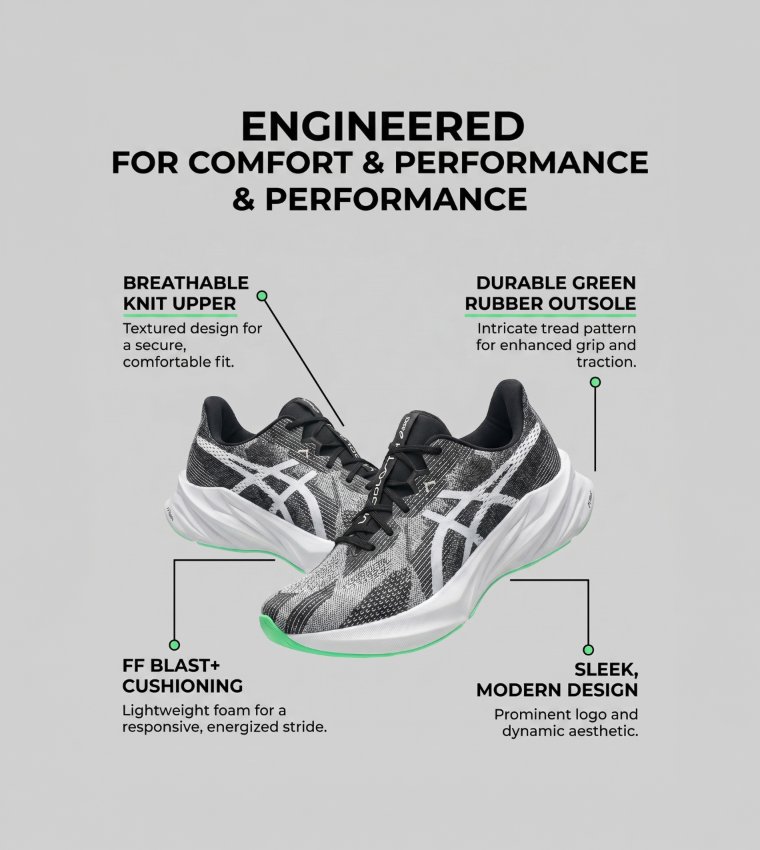 DYNABLAST 5 Textured Running Shoes