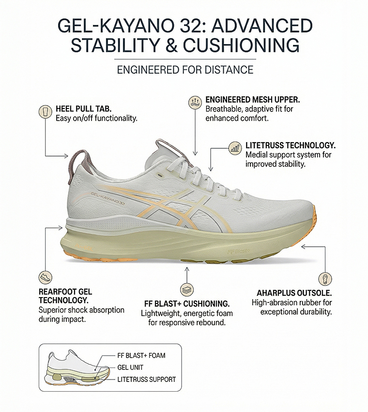 GEL-KAYANO 32 Running Shoes