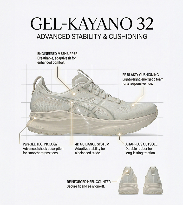 حذاء جيل-كاياينو ٣٢ للجري