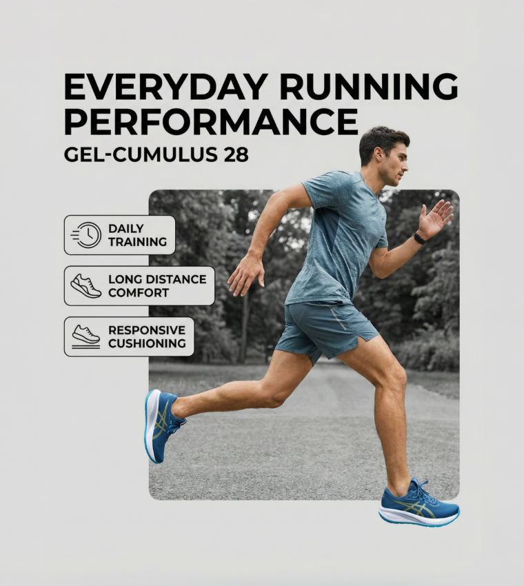 حذاء جري جل كومولوس 28 