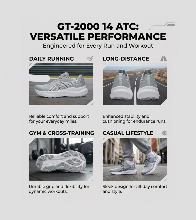 GT-2000 14 ATC Lace Up Running Shoes
