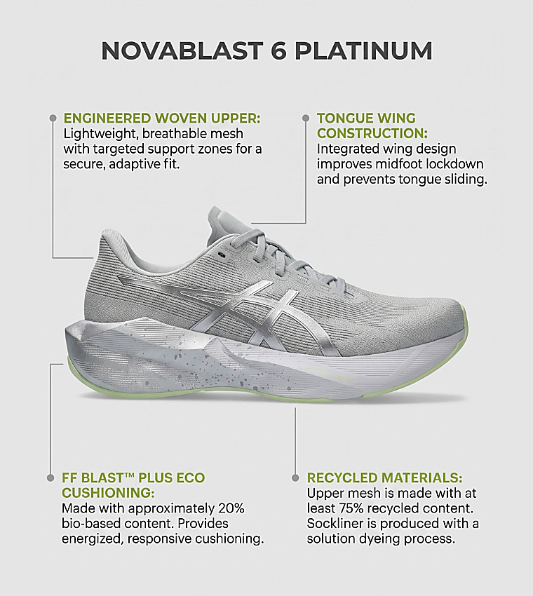 NOVABLAST 6 PLATINUM Running Shoes