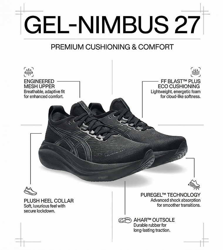 GEL-NIMBUS 27 Running Shoes