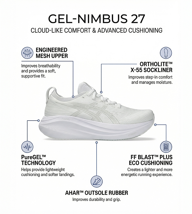 GEL-NIMBUS 27 Running Shoes