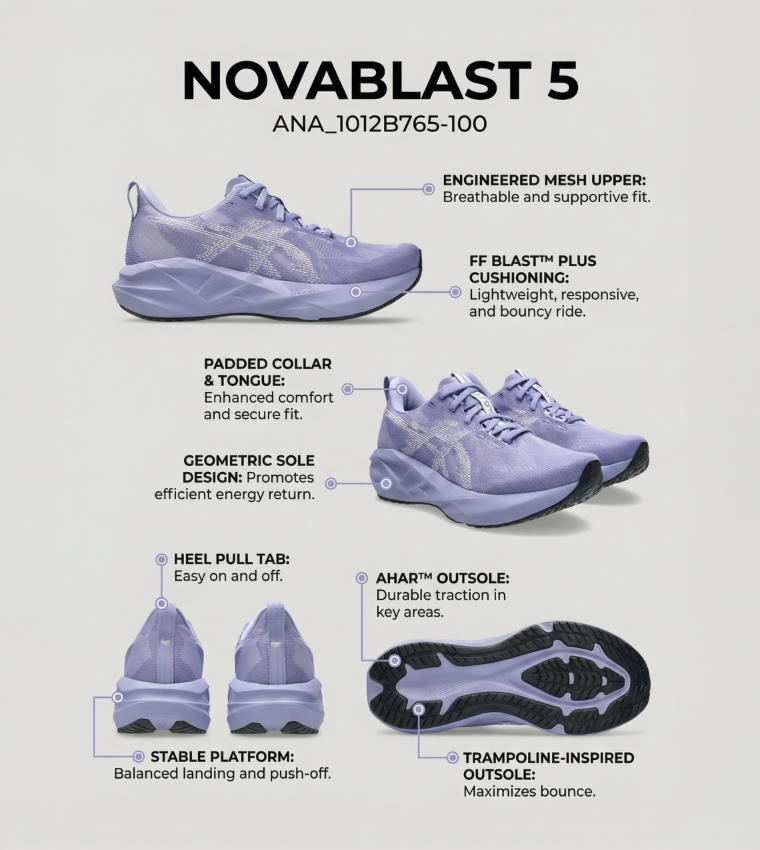 حذاء جري نوفابلاست ٥