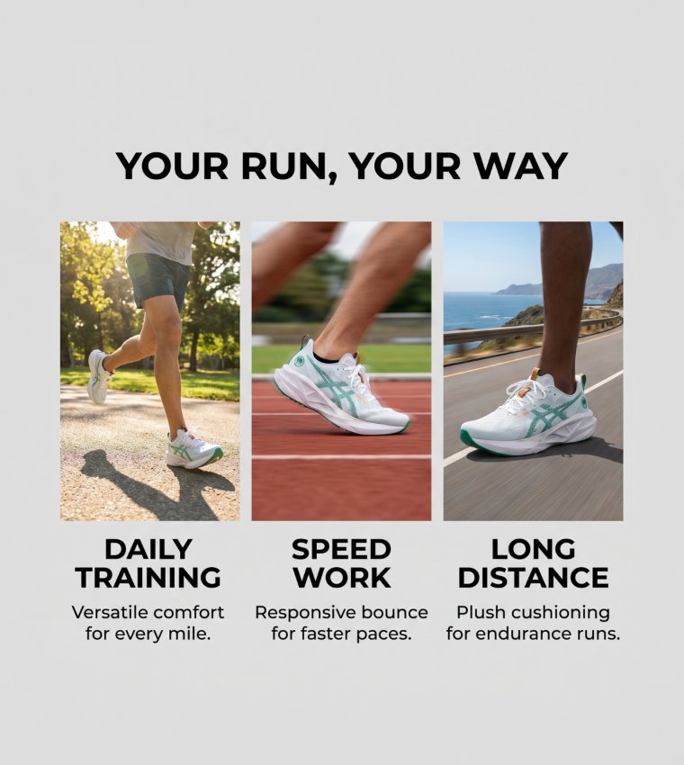 NOVABLAST 5 Lace Up Running Shoes