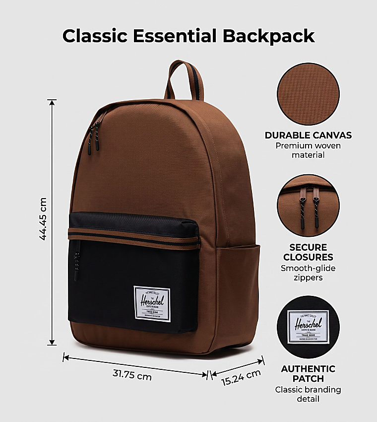 هيرشل  حقائب ظهر - بني  Backpack