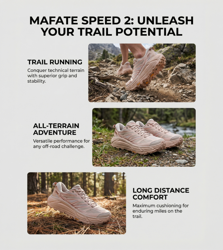 MAFATE SPEED 2 Textured Running Shoes