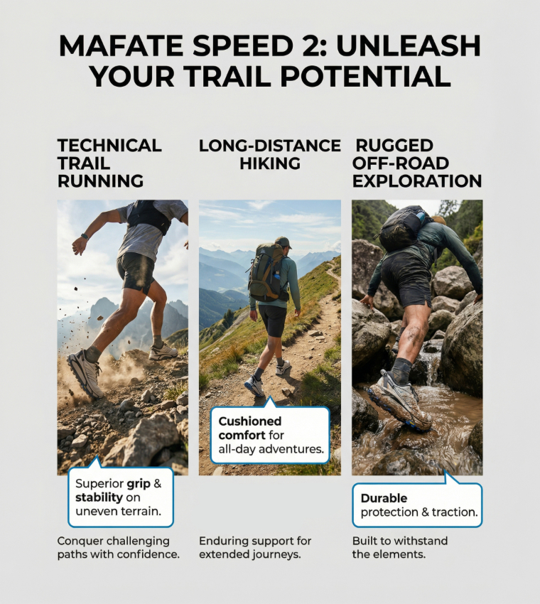 MAFATE SPEED 2 Textured Running Shoes