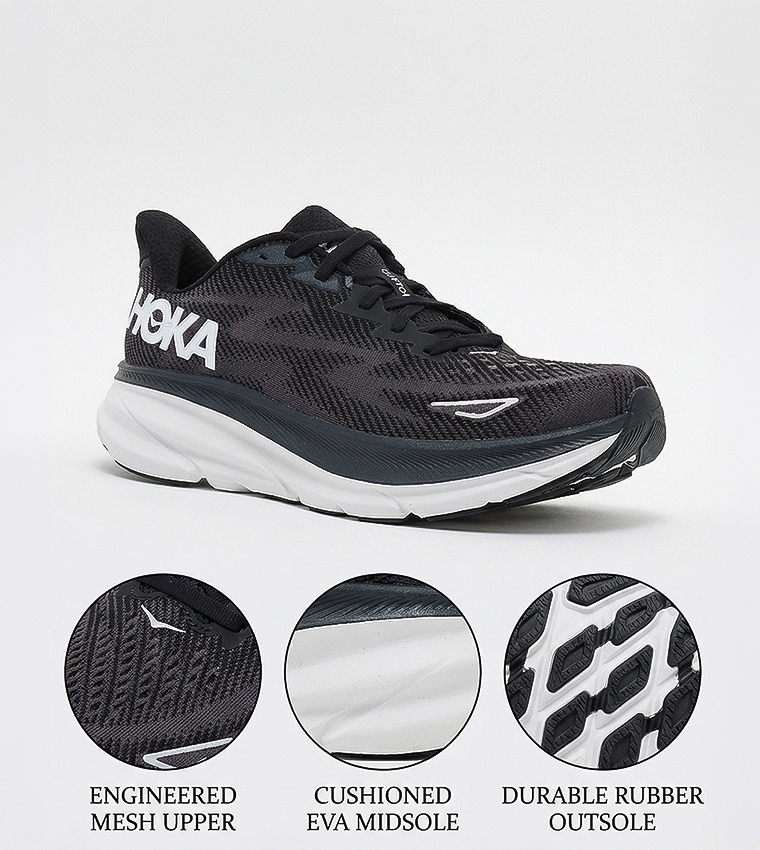 حذاء الجري كليفتون 9 برباط