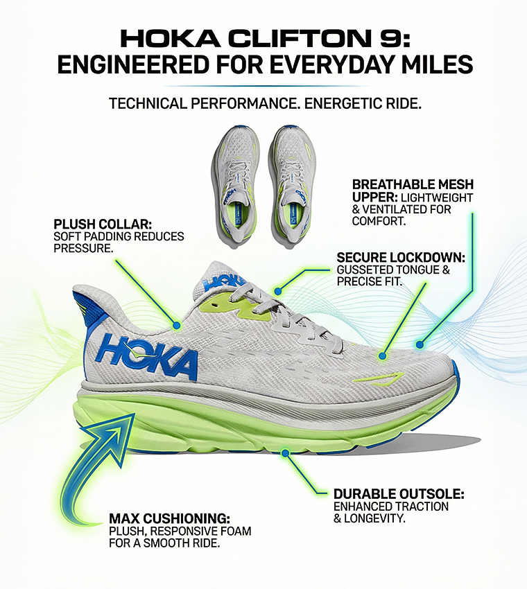 CLIFTON 9 Running Shoes