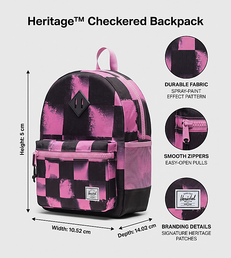 Heritage™ Checkered Backpack