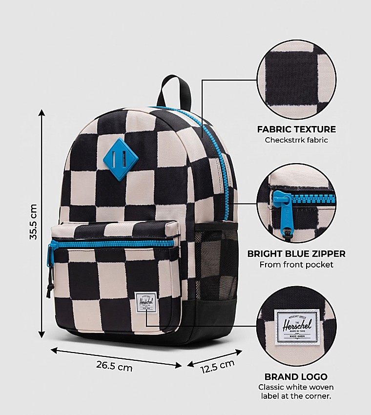 Heritage™ Chessboard Patterned Backpack