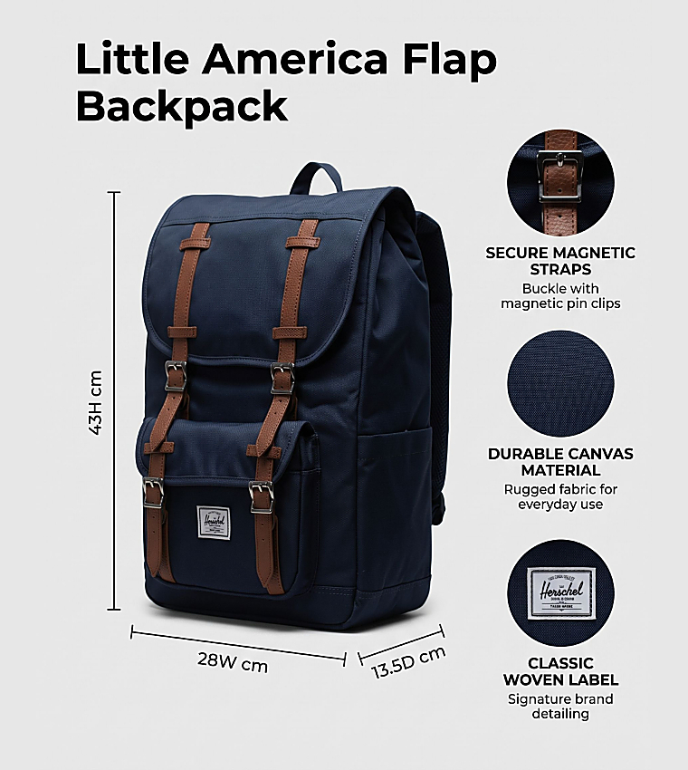 Little America Flap Backpack