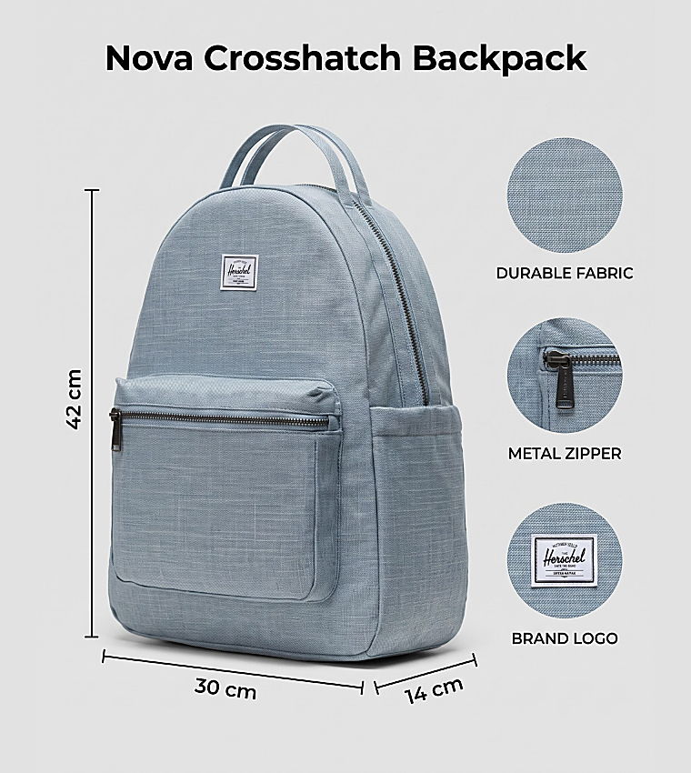 Nova Crosshatch Backpack