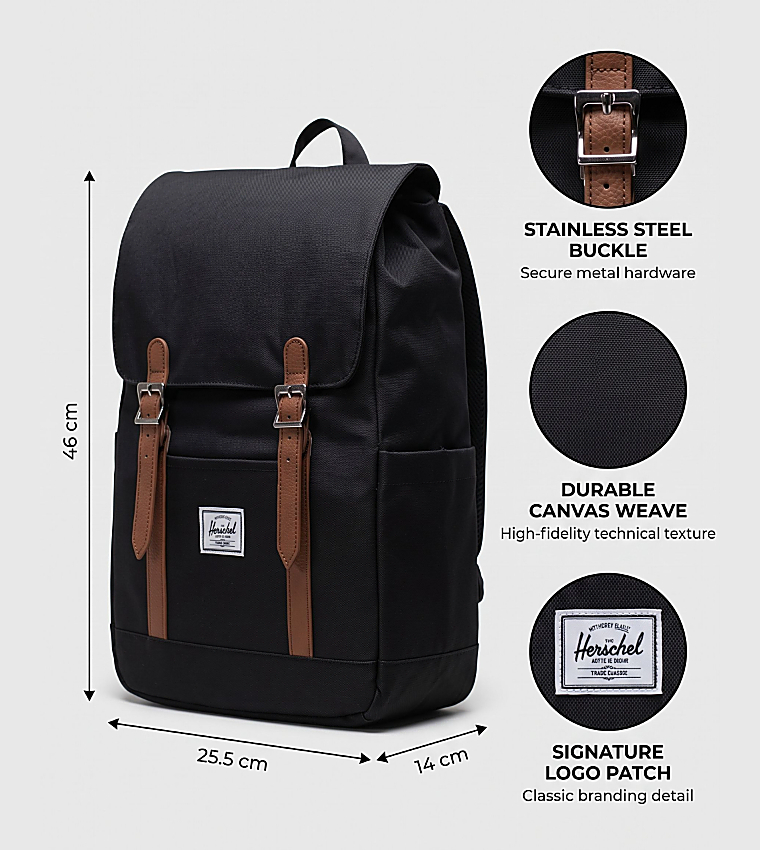 Herschel  Backpacks - Black Backpacks
