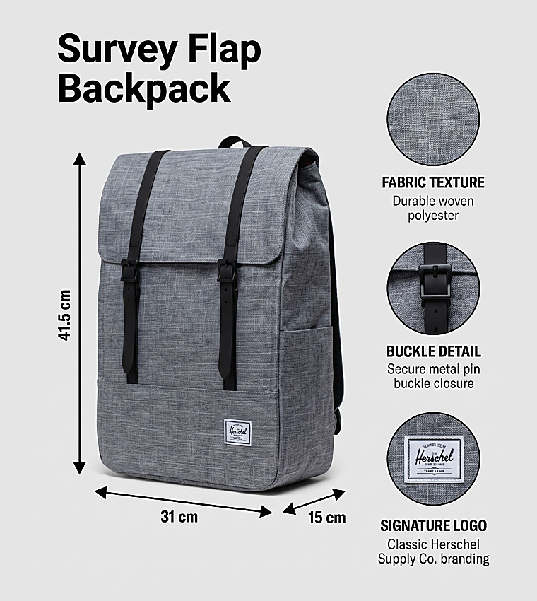 Survey Flap Backpack