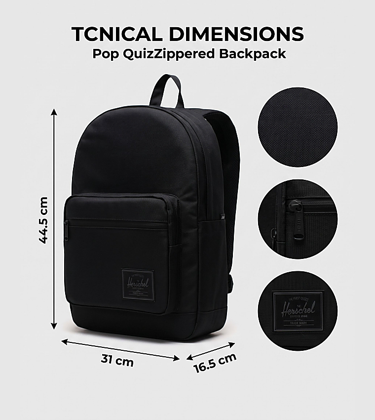 Herschel  Backpacks - Black Backpacks
