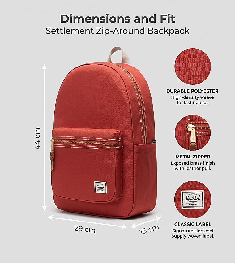 Herschel  Backpacks - Red 