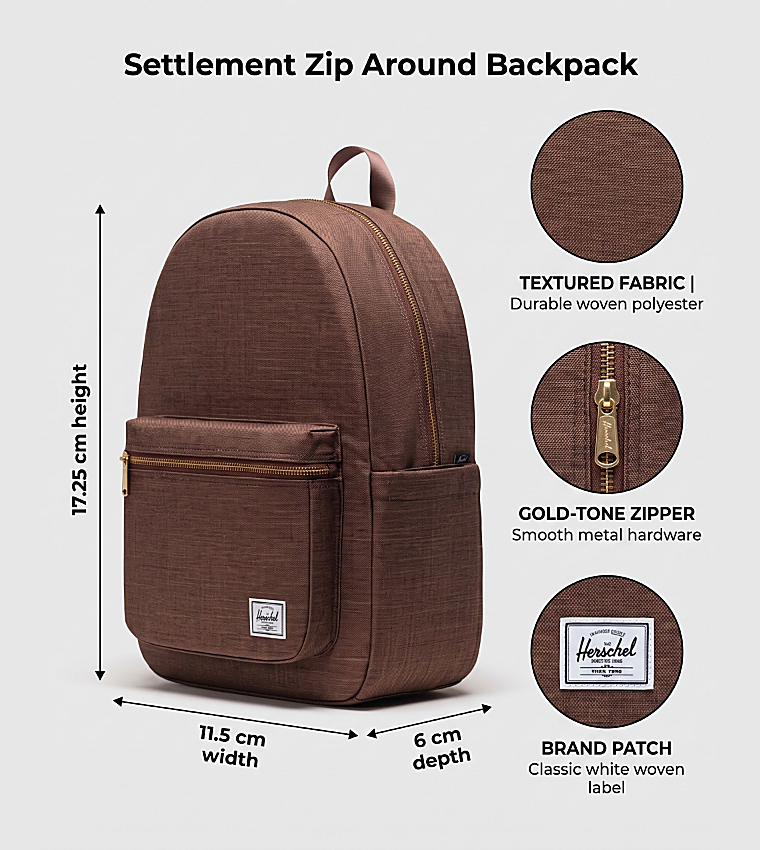 Herschel  Backpacks - Brown 