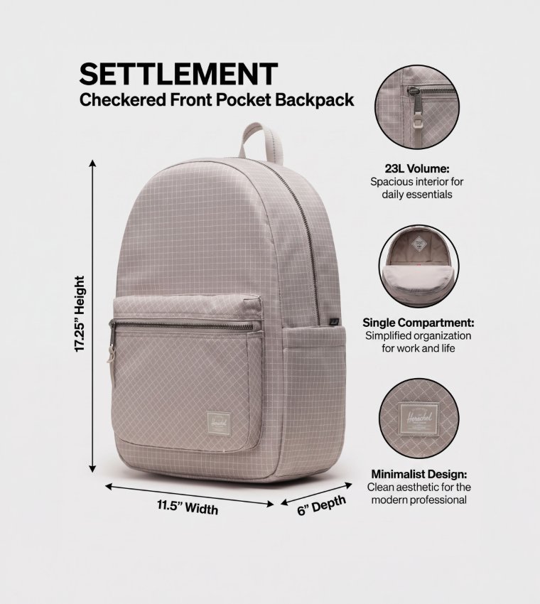 Herschel  Backpacks - Grey 