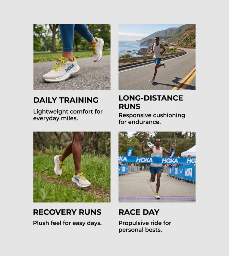 RINCON 4 Lace Up Running Shoes
