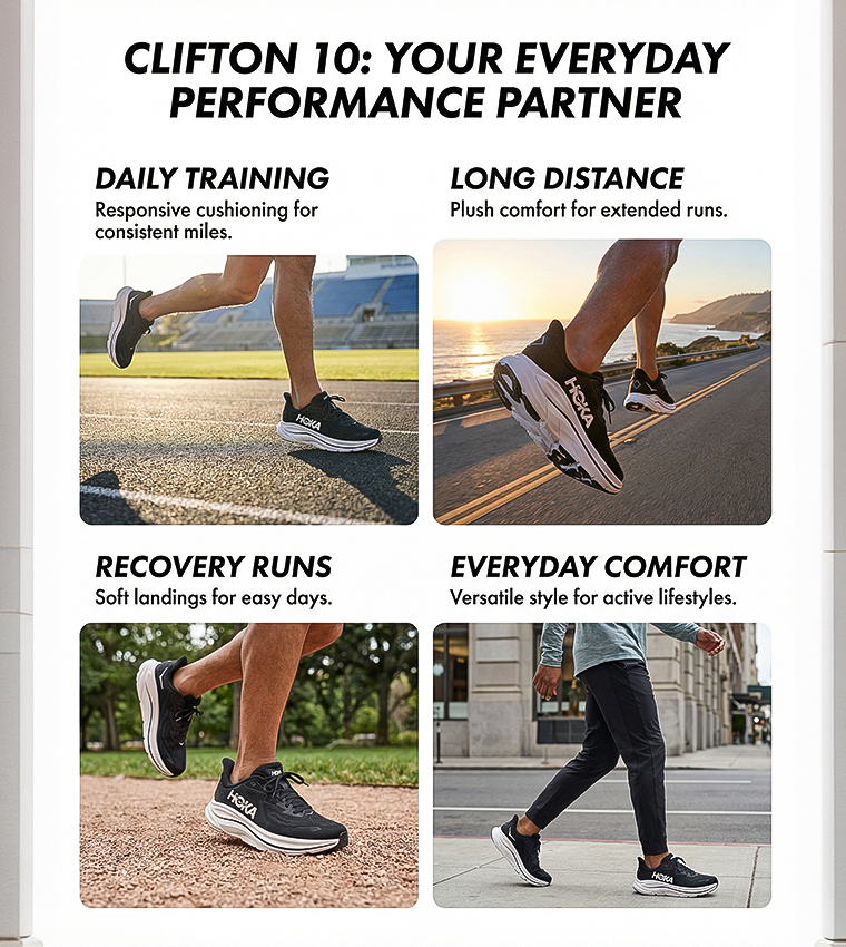 حذاء جري كليفتون 10