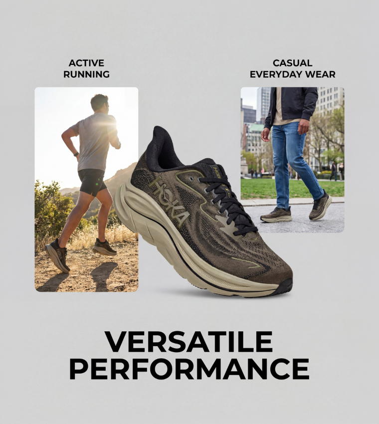 CLIFTON 10 Textured Running Shoes