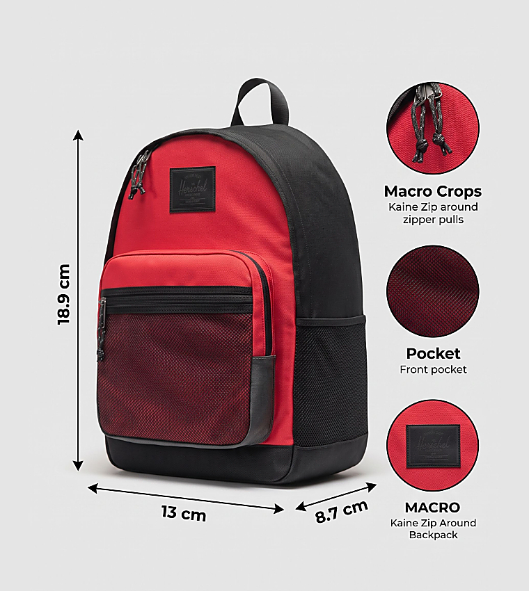 Kaine Zip Around Backpack
