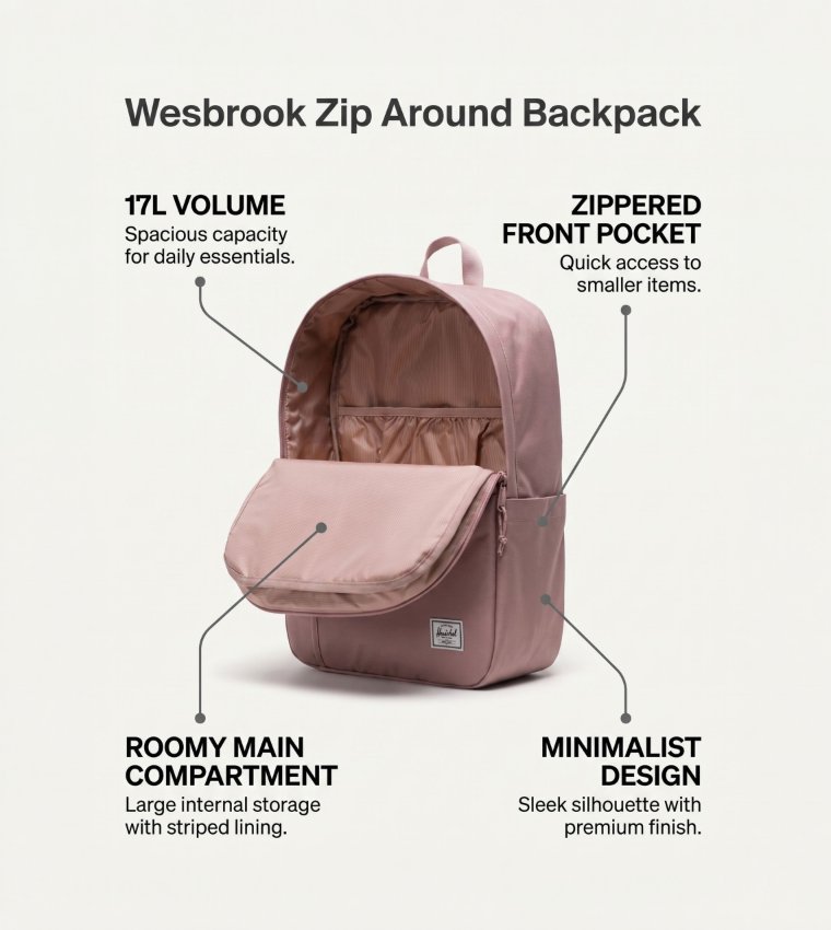 Herschel  Backpacks - Pink Backpacks
