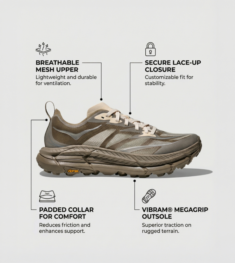 MAFATE SPEED 4 LITE Textured Running Shoes